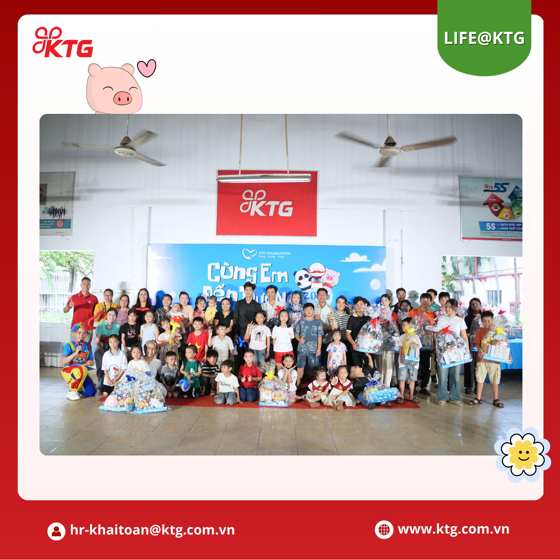 Chương trình Cùng em đến trường đầy sôi động và ý nghĩa