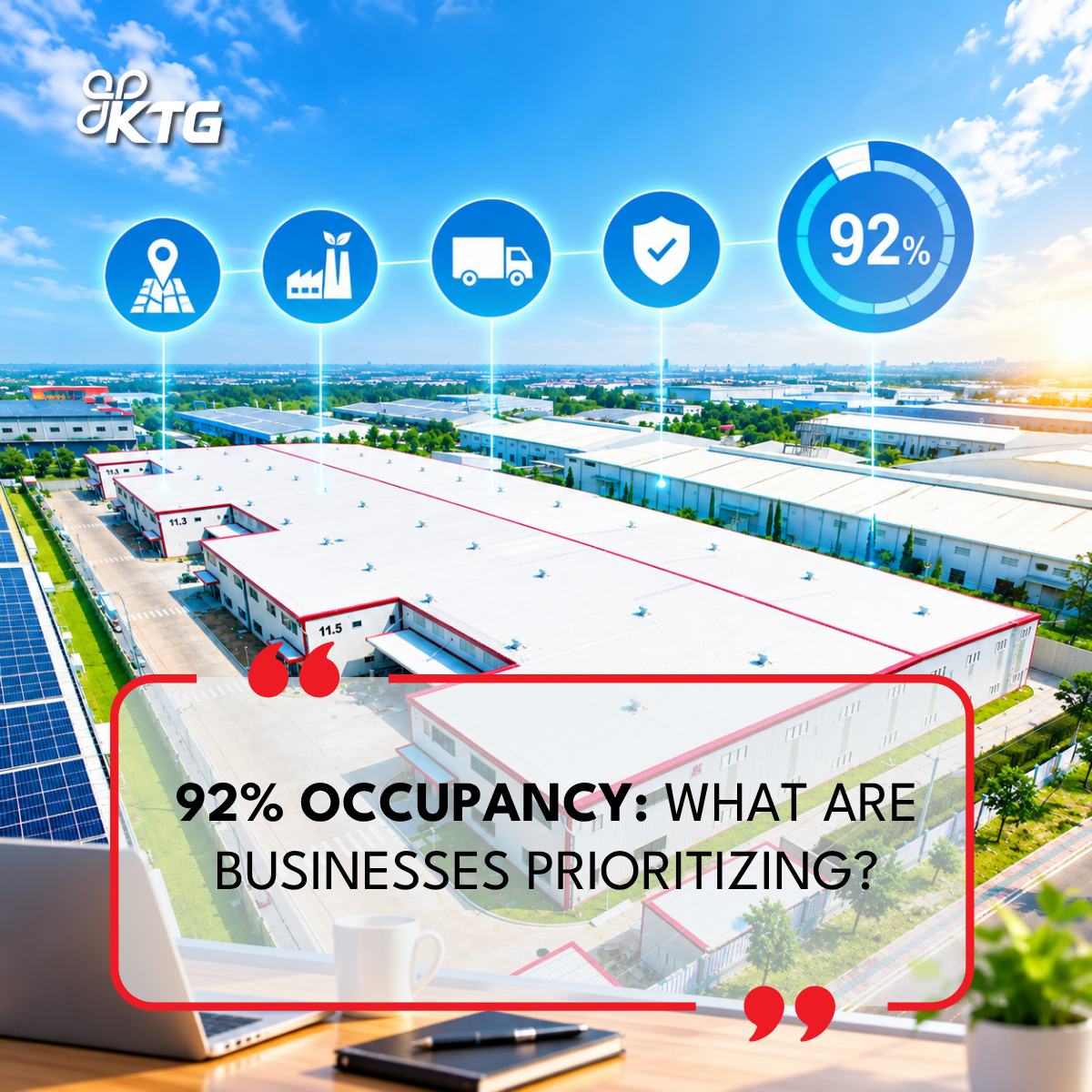 Nhà xưởng xây sẵn phía Nam lấp đầy 92%: Doanh nghiệp đang ưu tiên điều gì?
