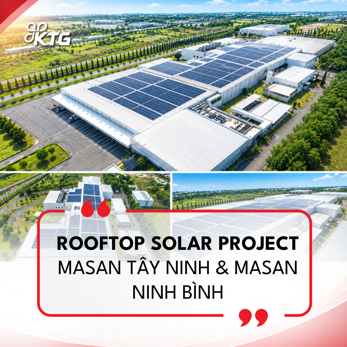 ON Energy hoàn thành lắp đặt và đưa vào vận hành hệ thống điện mặt trời áp mái tại Nhà máy Masan Tây Ninh và Nhà máy Masan Ninh Bình.